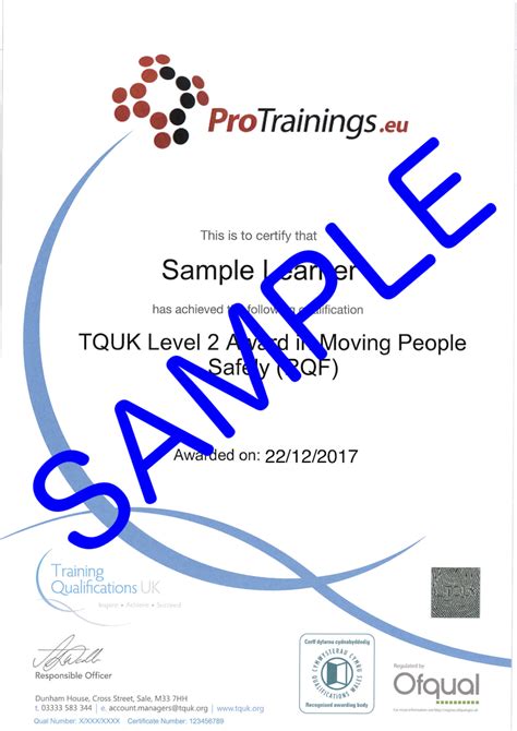 What is a tquk level 2 certificate equivalent to